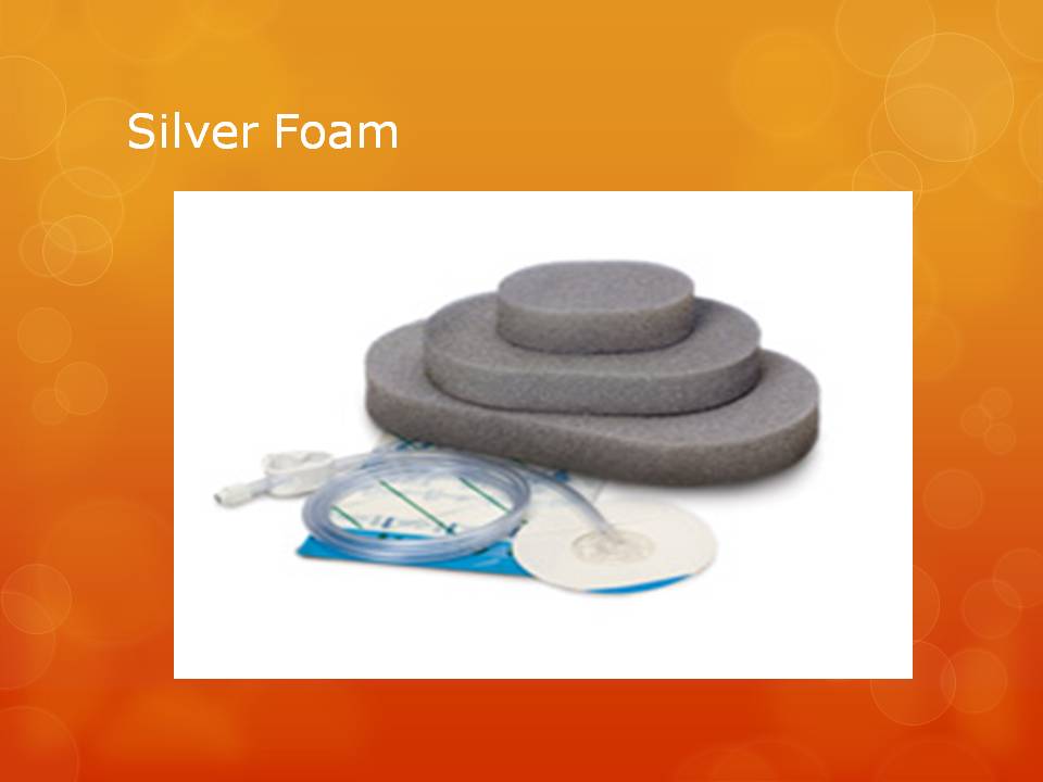 Figure 59 Silver foam
