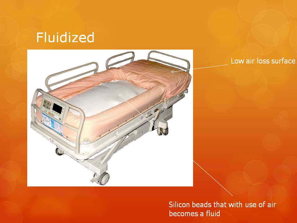 Figure 43 Air fluidized mattress